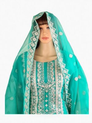 Nau Bahar Pakistani Boutique 3Piece Kurti Fabric Embroidery Design